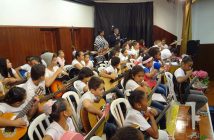 Instituto Cuida de Mim - Apresentação dos alunos de música e ballet - 2014