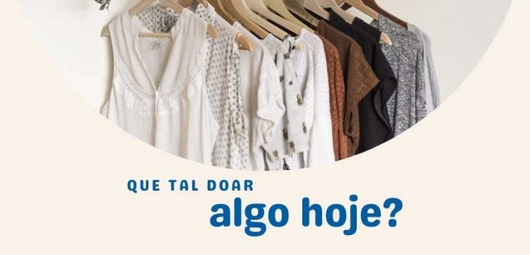 Que tal doar algo hoje? Nos ajude a cuidar! Nos ajude a Cuidar!